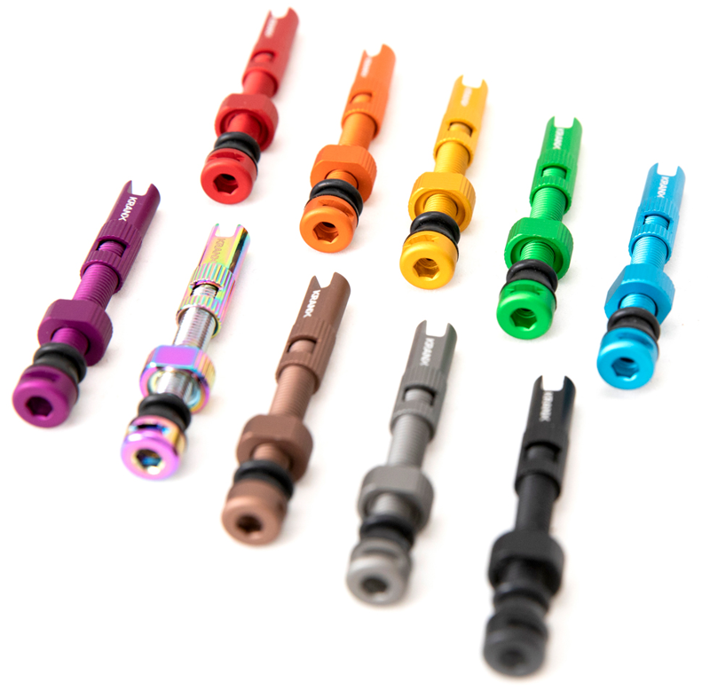 KranX Fast Flow Alloy Tubeless Valves BRONZE 44mm