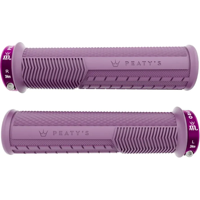 Peaty's Monarch Pro Mushroom Grip Plum