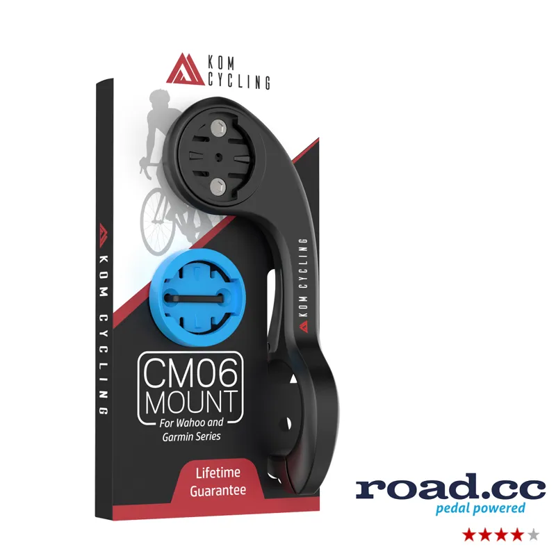 KOM Universal Garmin Wahoo Mount Bundle Black-2