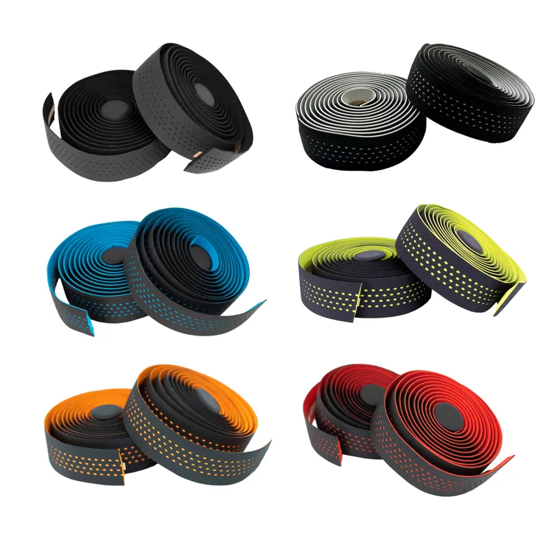 KranX Stretta Primo-High Grip Anti-Shock Handlebar Tape White