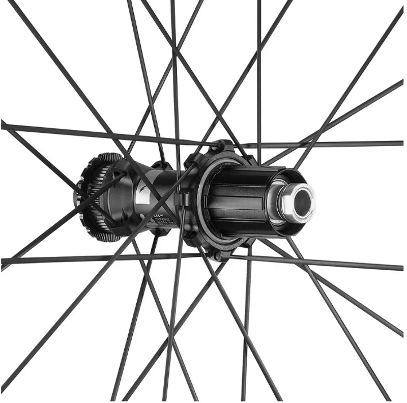 Fulcrum Sharq 42 Carbon Shimano HG11 Tubeless Disc Brake Road Wheelset 700c-2