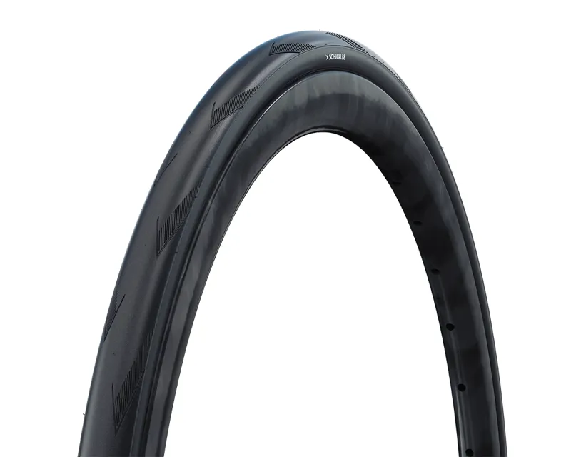 Schwalbe 26 Pro One Aero Addix Race Road TLE Competition Tyre in Black 700 x 28mm Black Folding Rear