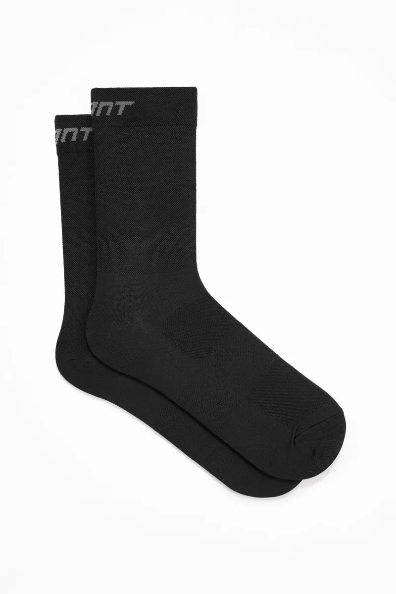 Giant Rival Tall Socks Black Large-2