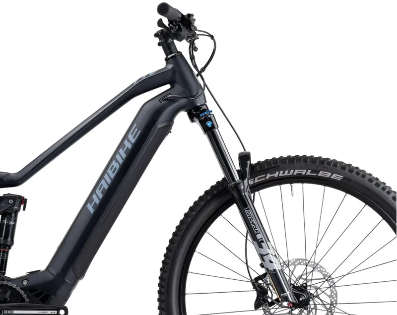 Haibike Alltrail 3 2025 - Electric Mountain Bike - Black / Blue Matt-1