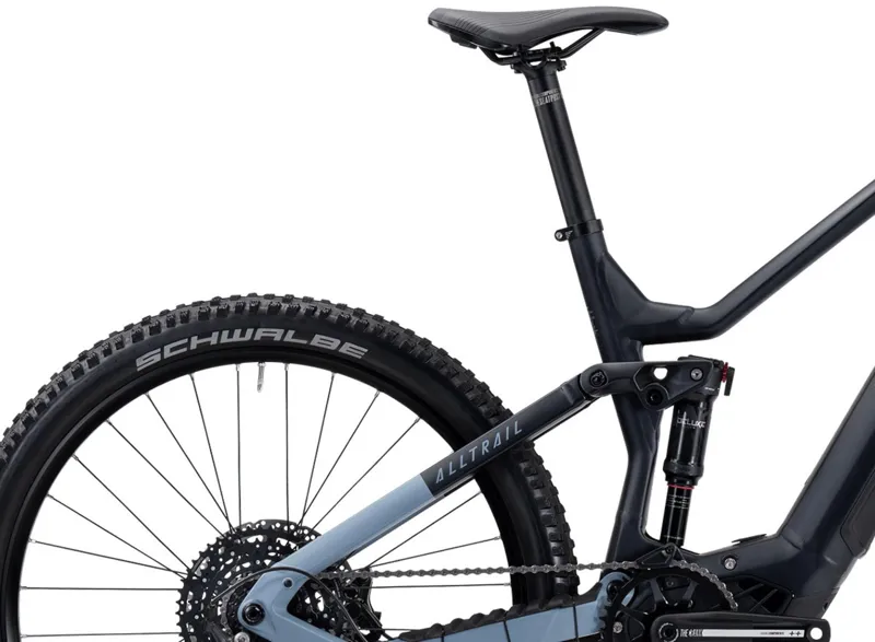 Haibike Alltrail 3 2025 - Electric Mountain Bike - Black / Blue Matt-3