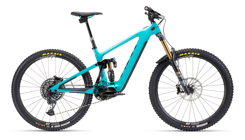 Yeti Cycles 160E Super T Series 2024 Custom in Turquoise Large Pre-Owned
