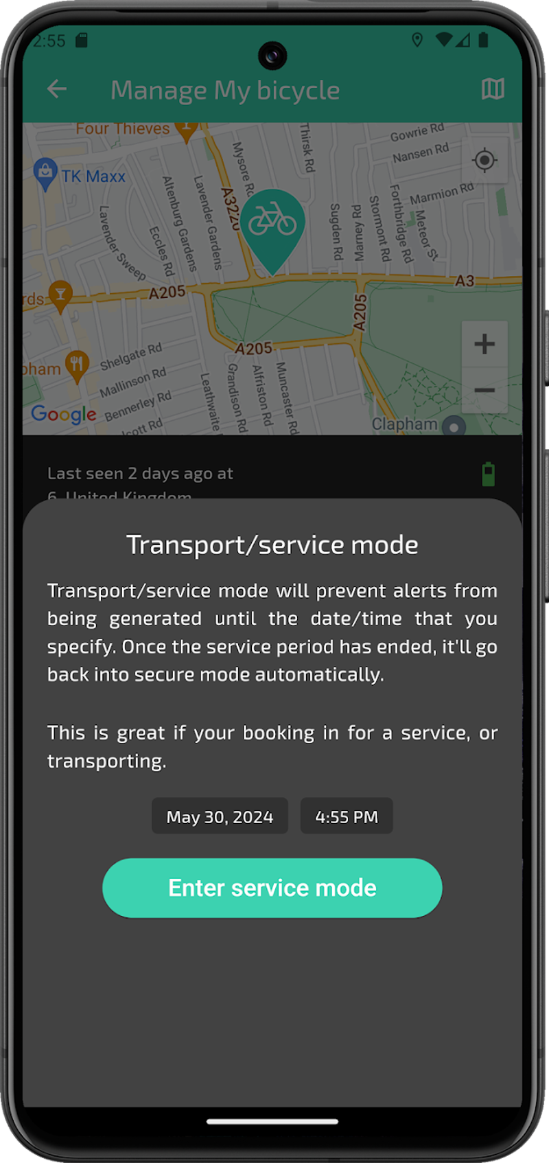 Cycletrac GPS/RF Security Tracker For Electric Bikes And E-Scooters-4