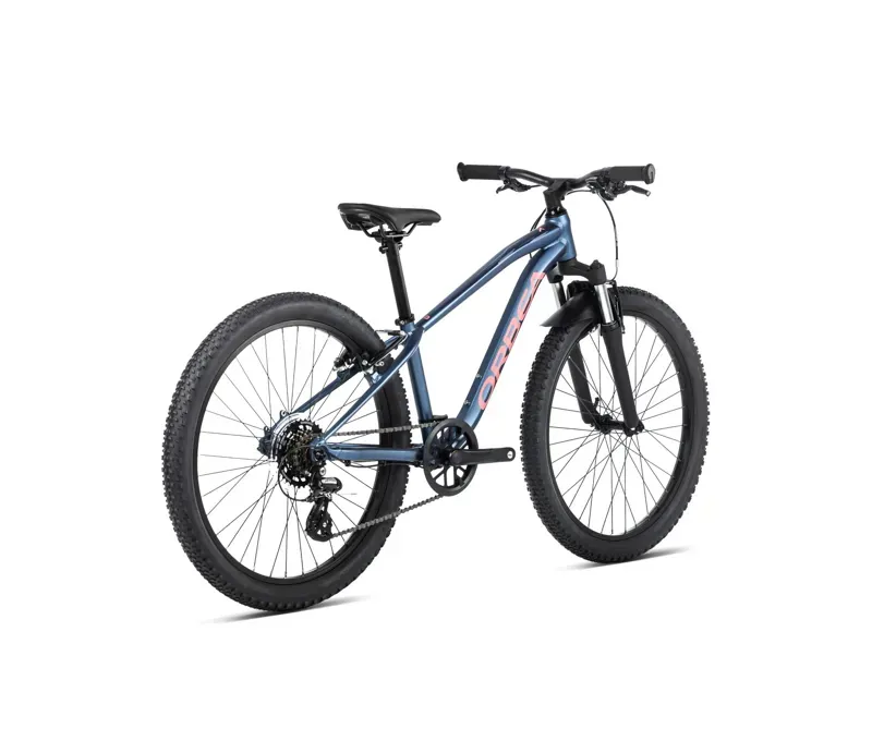 Orbea Mx 24 Xc Junior Bike In Moondust Blue/Red-2