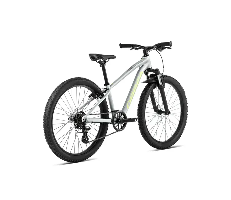 Orbea Mx 24 Xc Junior Bike In Halo Silver/Spicy Lime-2