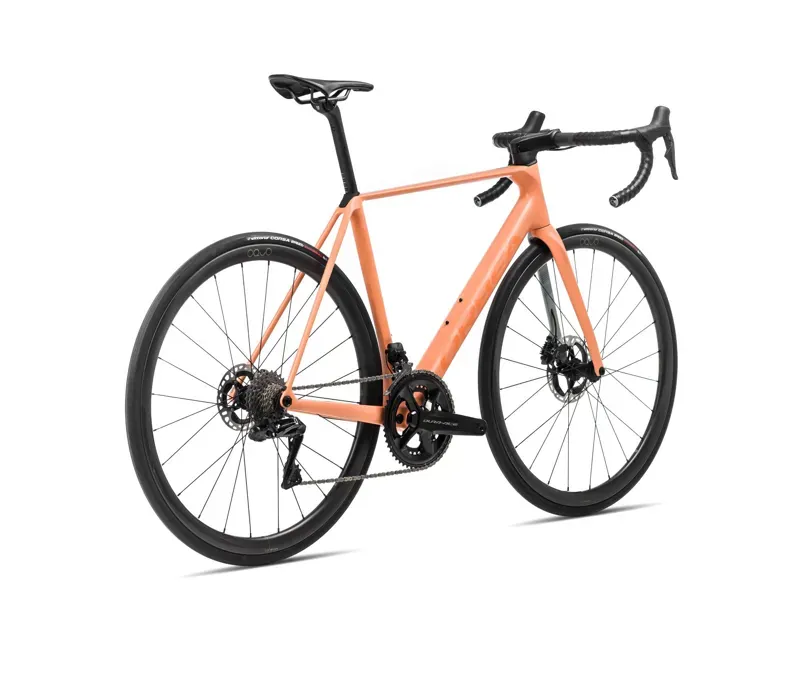 Orbea Orca M11eltd Pwr Road Bike In Orange Cloud/Stone Blue-3