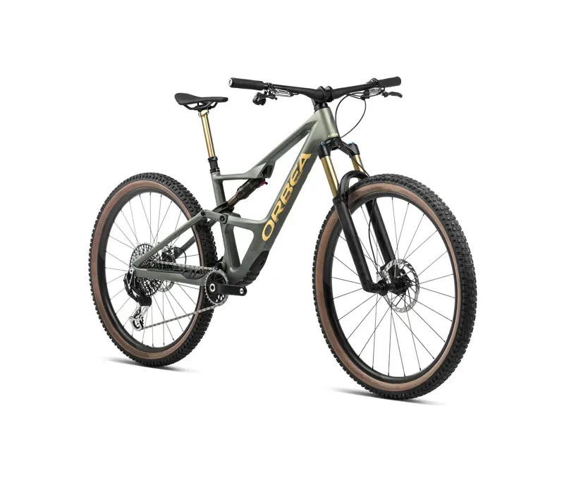 Orbea Occam Lt M-Team Mountain Bike In Spaceship Green/Corn Yellow-1