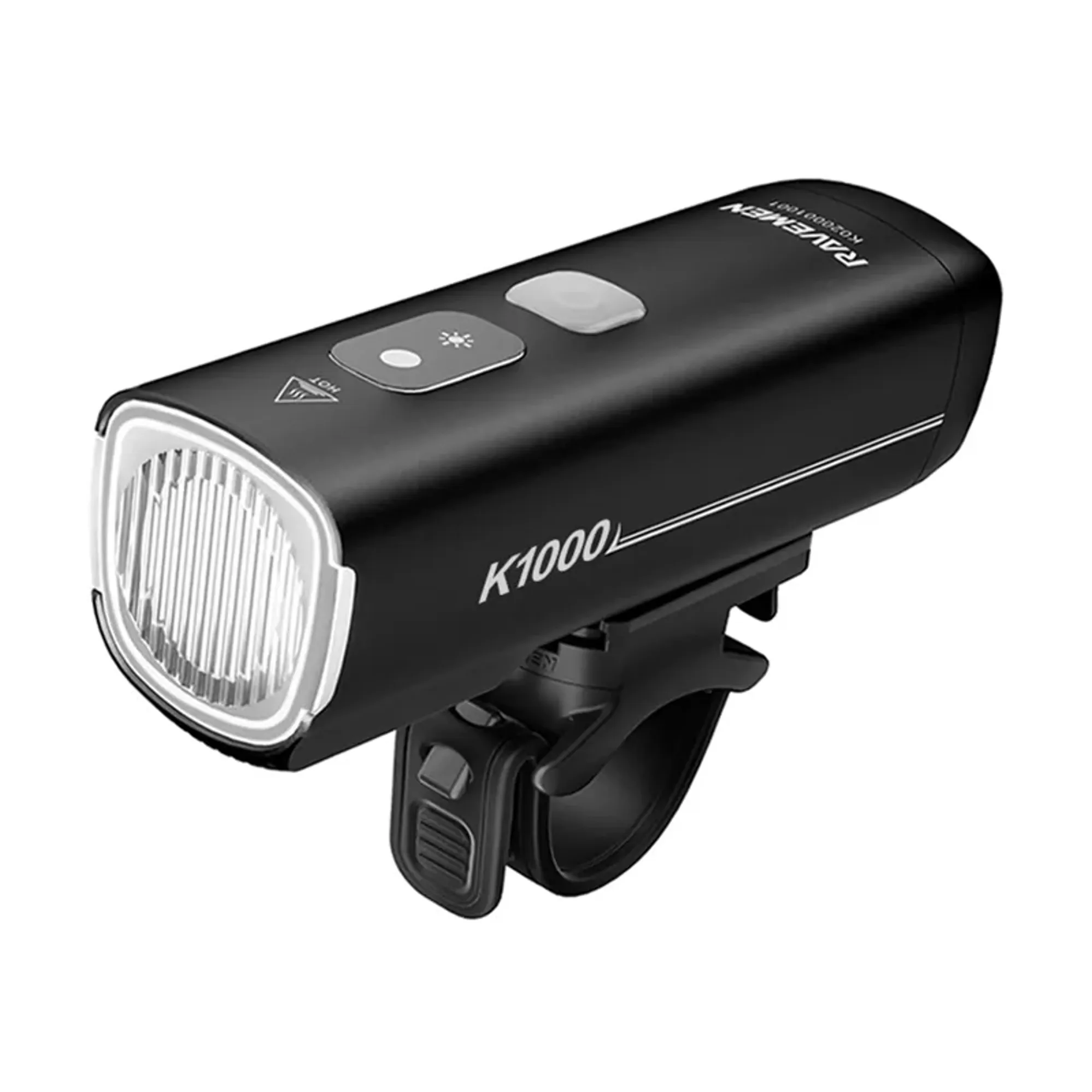 Run Light Machine Ravemen K1000 1000-lumen USB Rech. Light w/ Daytime Run Mode in Black