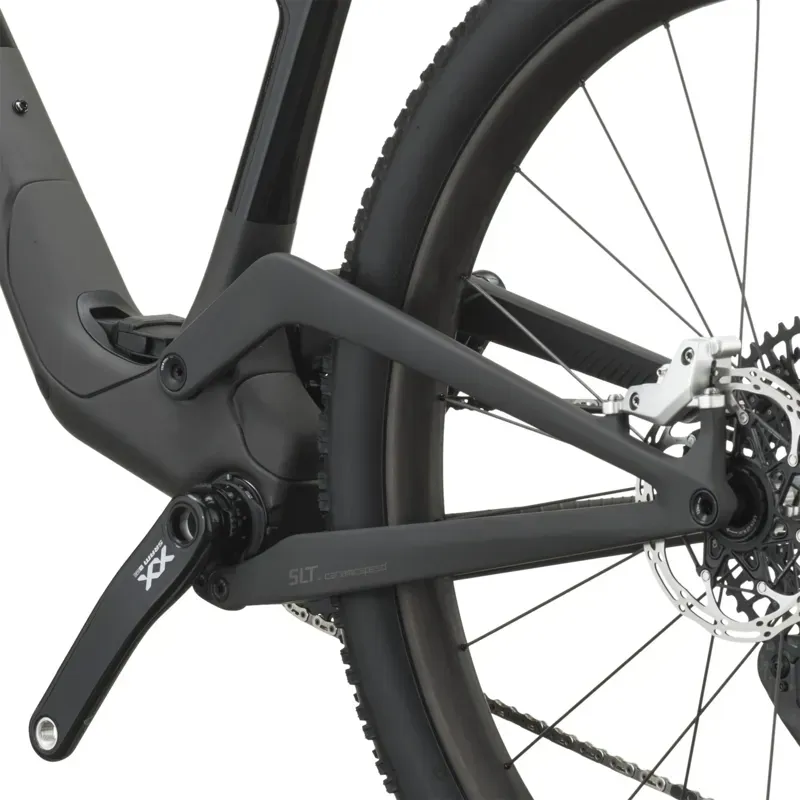 Scott Spark RC SL XC Mountain Bike in Piano Black/Carbon Black-7