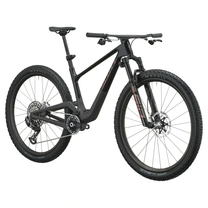 Scott Spark RC SL XC Mountain Bike in Piano Black/Carbon Black-1