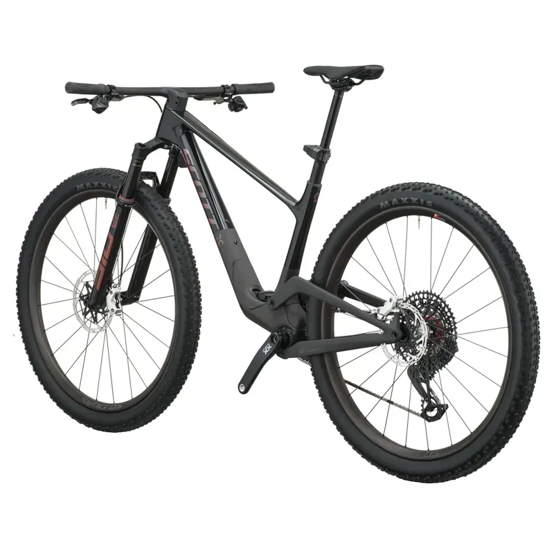 Scott Spark RC SL XC Mountain Bike in Piano Black/Carbon Black-2