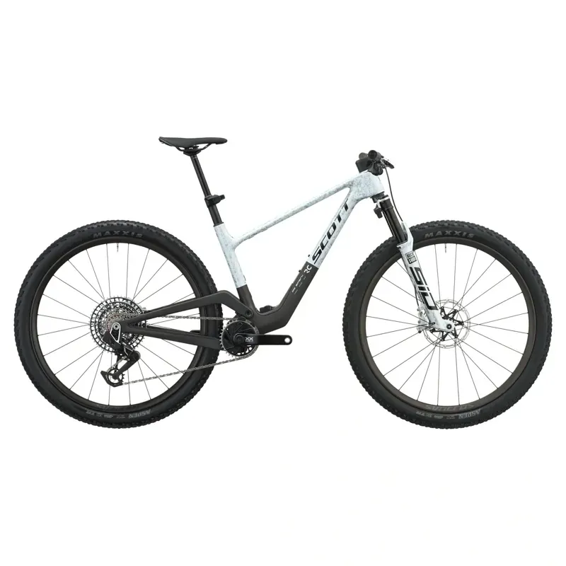 Scott Spark RC World Cup EVO XC Mountain Bike in Rush White/Carbon Black