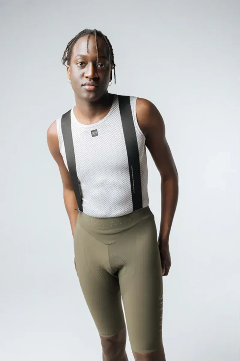 Tactic Sport Signature Ultimate Bib Shorts in Kaki-3