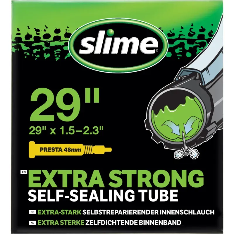 TUBE SLIME 29x1.85-2.20 Presta Black 29 x 1.85-2.20 inches