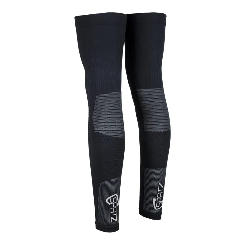 Spatzwear Burnr 4 Season Leg Warmers in Black-1