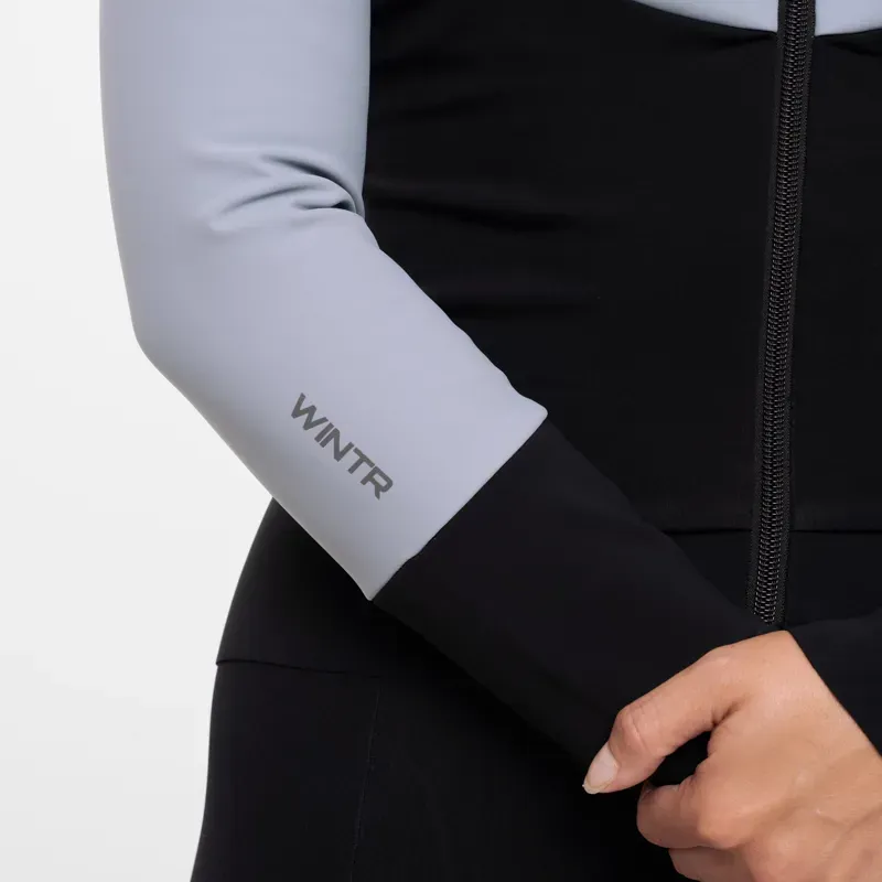 Spatzwear Wintr Jacket with Bundled Burnr Light in Baby Blue-5