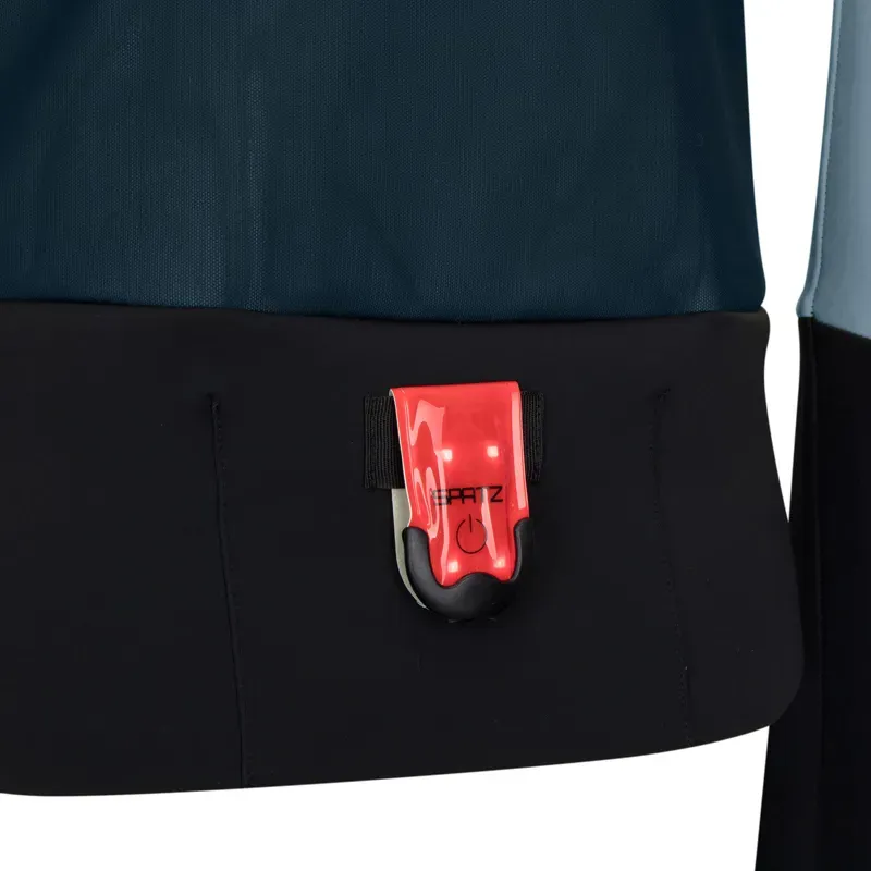 Spatzwear Wintr Jacket with Bundled Burnr Light in Baby Blue-6