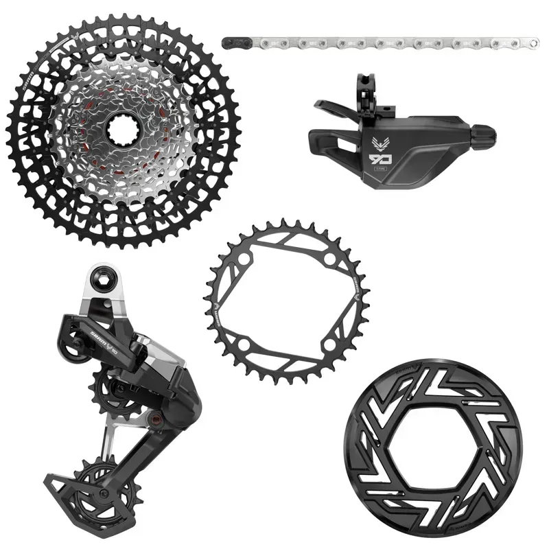 SRAM Eagle 90 T-Type BCD EMTB Groupset in Black
