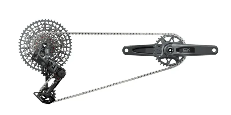 SRAM GX T-Type Eagle Transmission AXS Groupset W/Battery/Charger/Cord