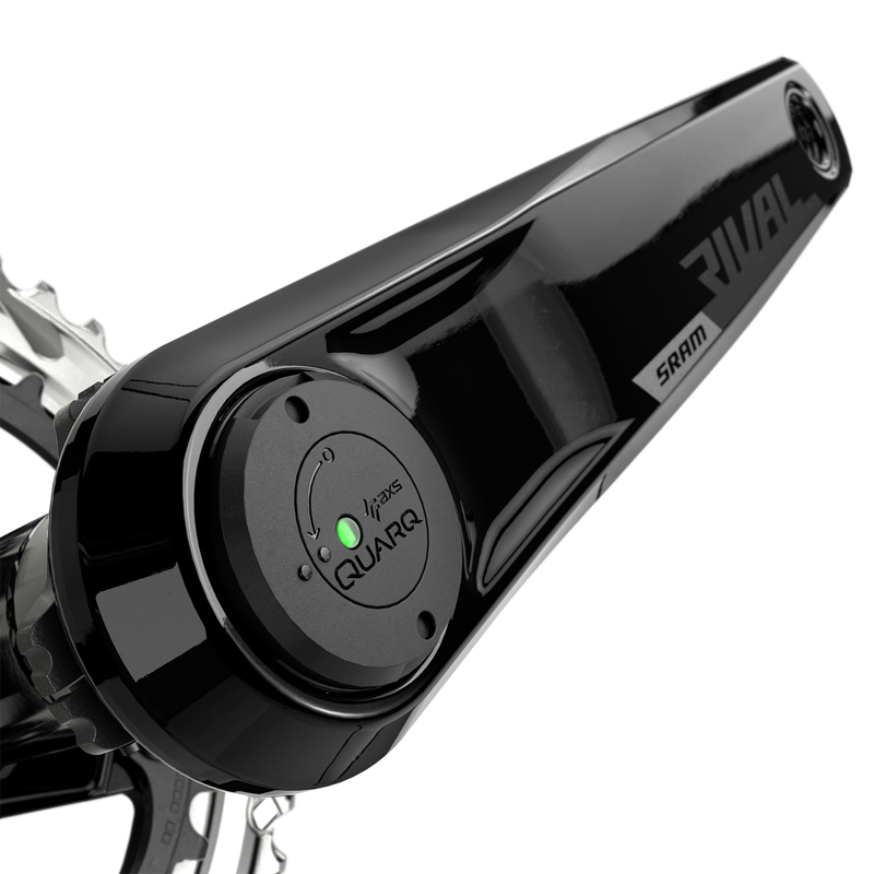 SRAM Rival D1 Dub Quarq Road Power Meter w/o BB in Black-1