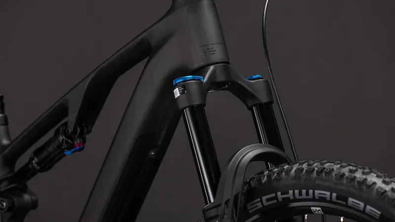 Cube AMS Hybrid one44 c:62 Pro 400x eMountain Bike in Blackline-2