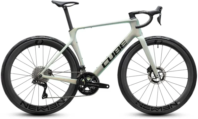 Cube Agree C:62 SLT Di2 Road Bike in Stormy Opal/Black