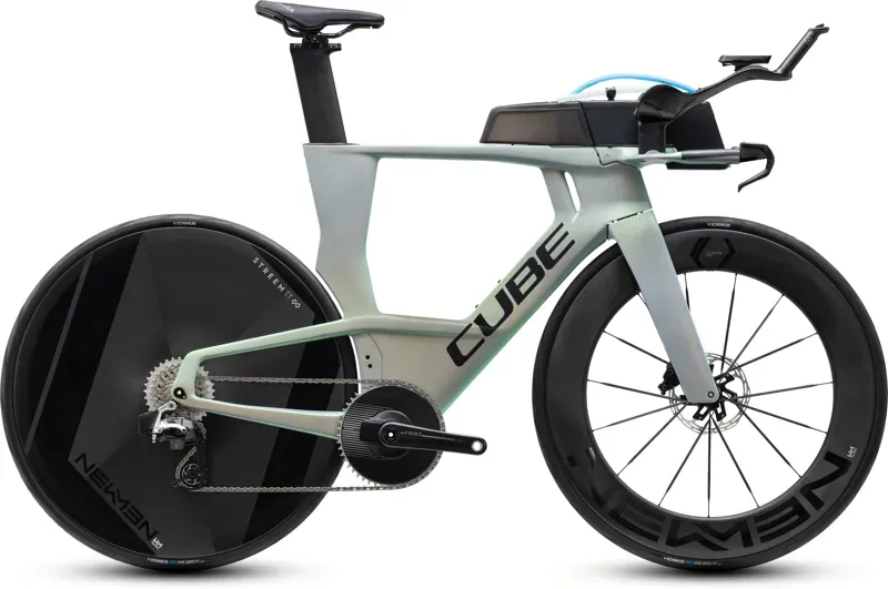 Cube Aerium C:68X SLT Aero Triathlon Bike in Genesis Grid/Black