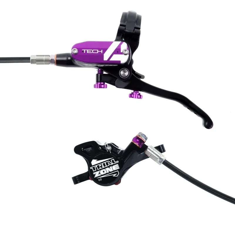 Tech 4 Trial Zone No.9-No Rotor - BLACK/ Purple