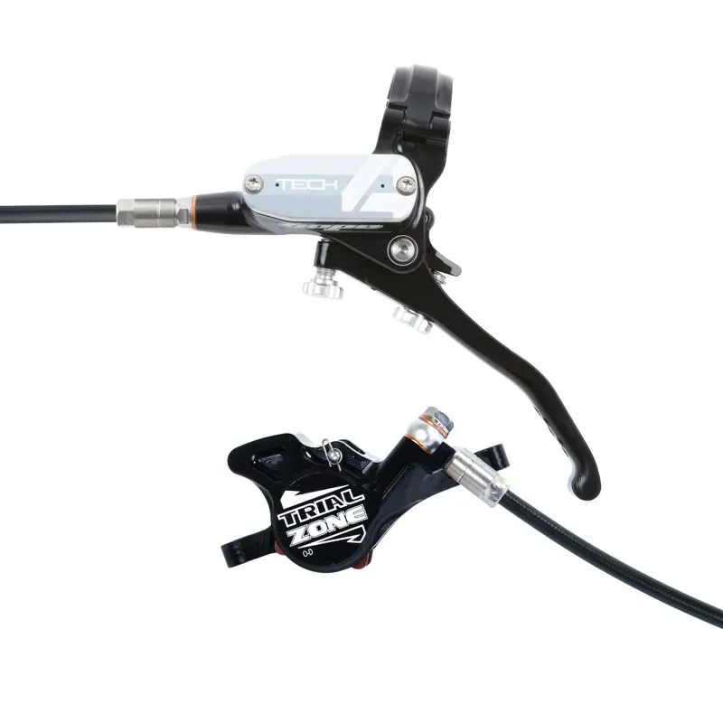 Tech 4 Trial Zone No.9-No Rotor - BLACK/ Silver