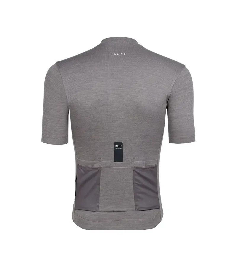 Tactic Sport Nomad Merino Short Sleeve Jersey in Brown-1