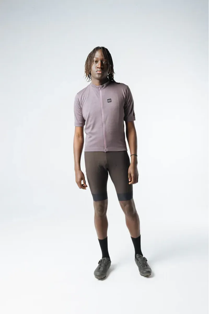 Tactic Sport Nomad Merino Short Sleeve Jersey in Purple-2