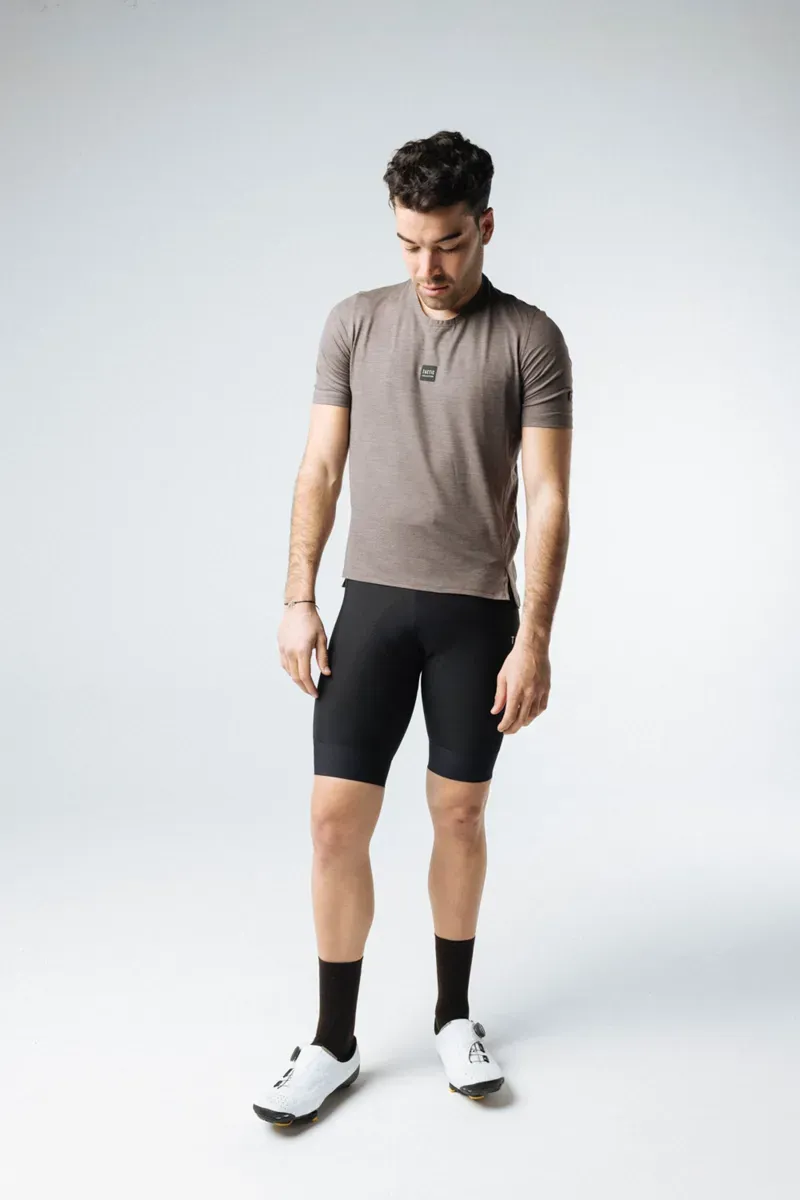 Tactic Sport Nomad Merino T-Shirt in Brown-2