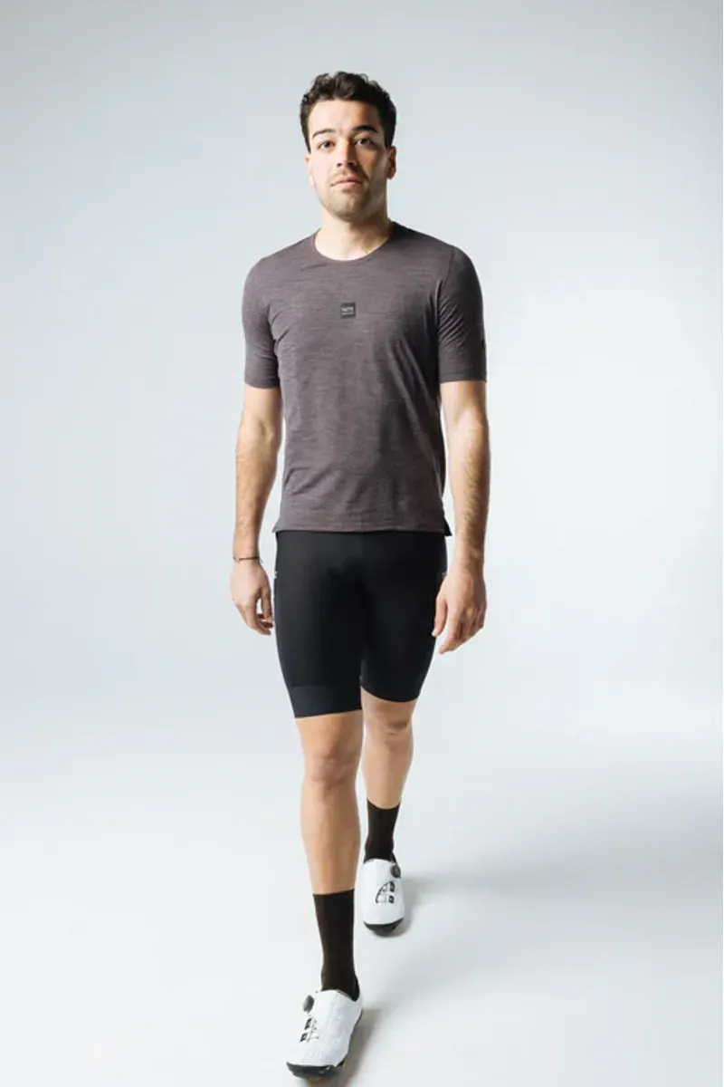 Tactic Sport Nomad Merino T-Shirt in Purple-2