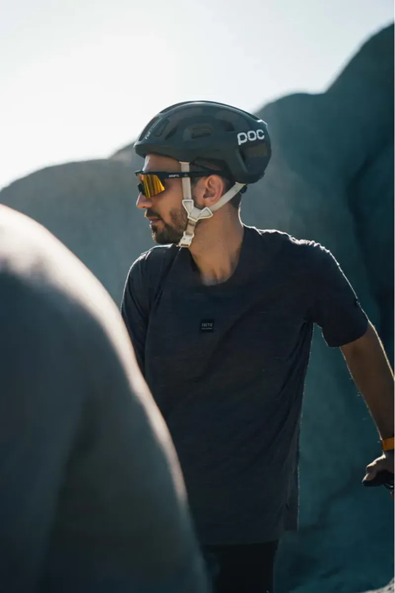 Tactic Sport Nomad Merino T-Shirt in Purple-5