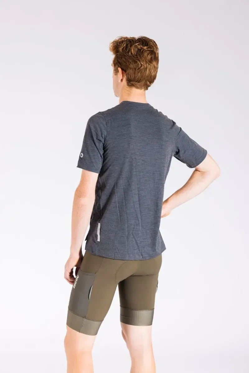 Tactic Sport Nomad Ultimate Merino T-Shirt in Blue-3