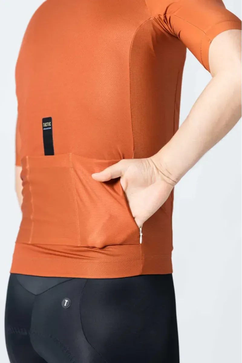 Tactic Sport Origin Essence Short Sleeve Jersey in Chestnut-3