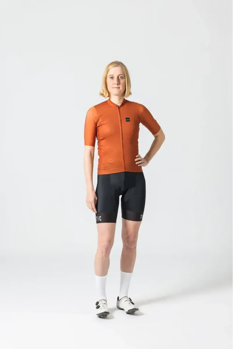 Tactic Sport Women's Origin Essence Short Sleeve Jersey in Chestnut-2