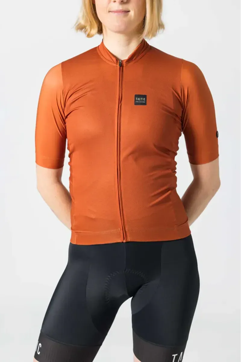 Tactic Sport Women's Origin Essence Short Sleeve Jersey in Chestnut-4