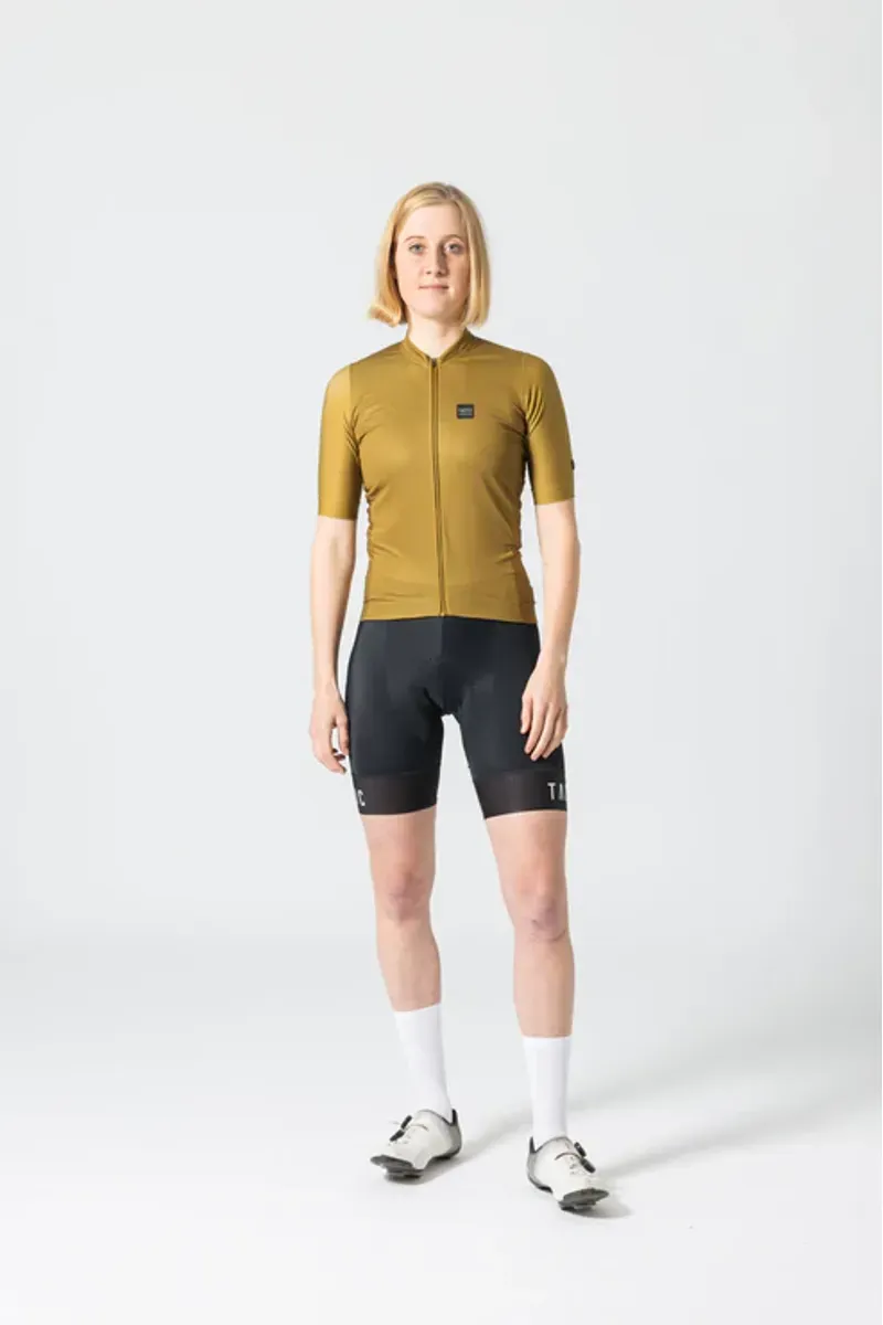 Tactic Sport Women's Origin Essence Short Sleeve Jersey in Ochre-2