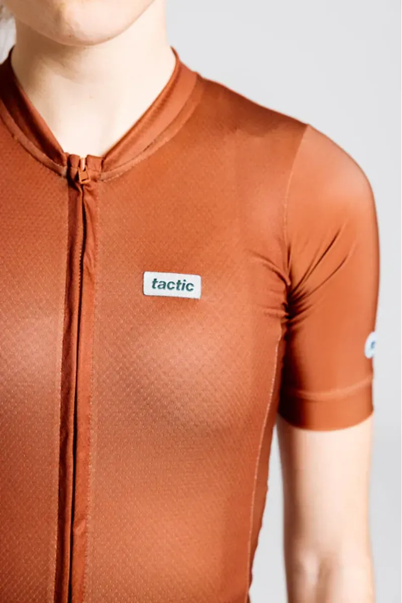 Tactic Sport Women's Origin Essence Short Sleeve Jersey in Orange-7