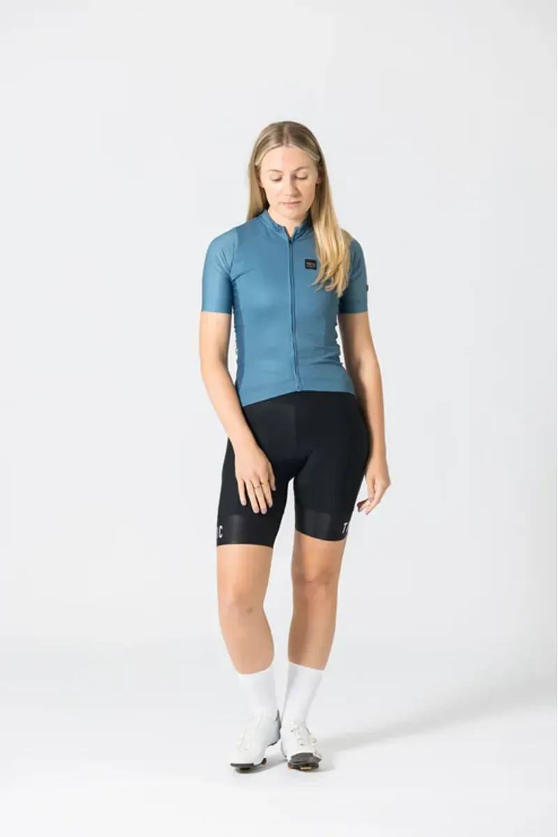 Tactic Sport Women's Origin Essence Short Sleeve Jersey in Sky Blue-2