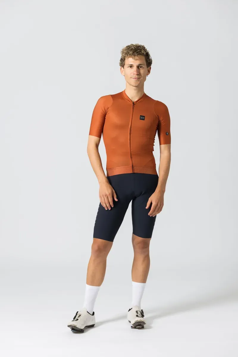 Tactic Sport Signature Essence Short Sleeve Jersey in Chestnut-2
