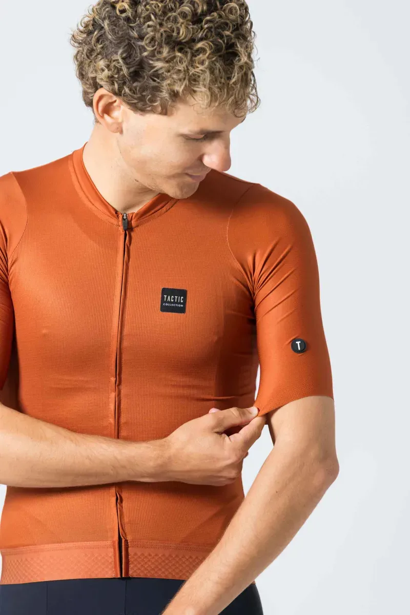 Tactic Sport Signature Essence Short Sleeve Jersey in Chestnut-3