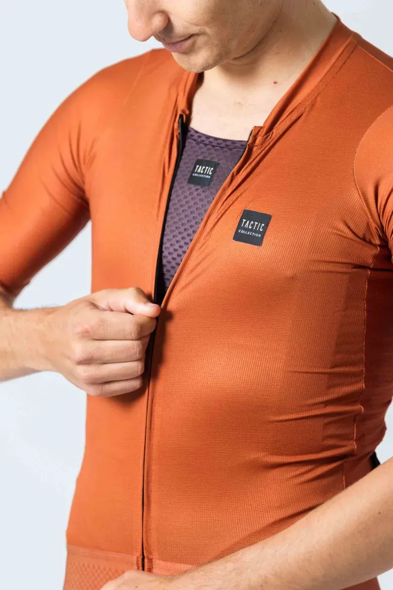 Tactic Sport Signature Essence Short Sleeve Jersey in Chestnut-4