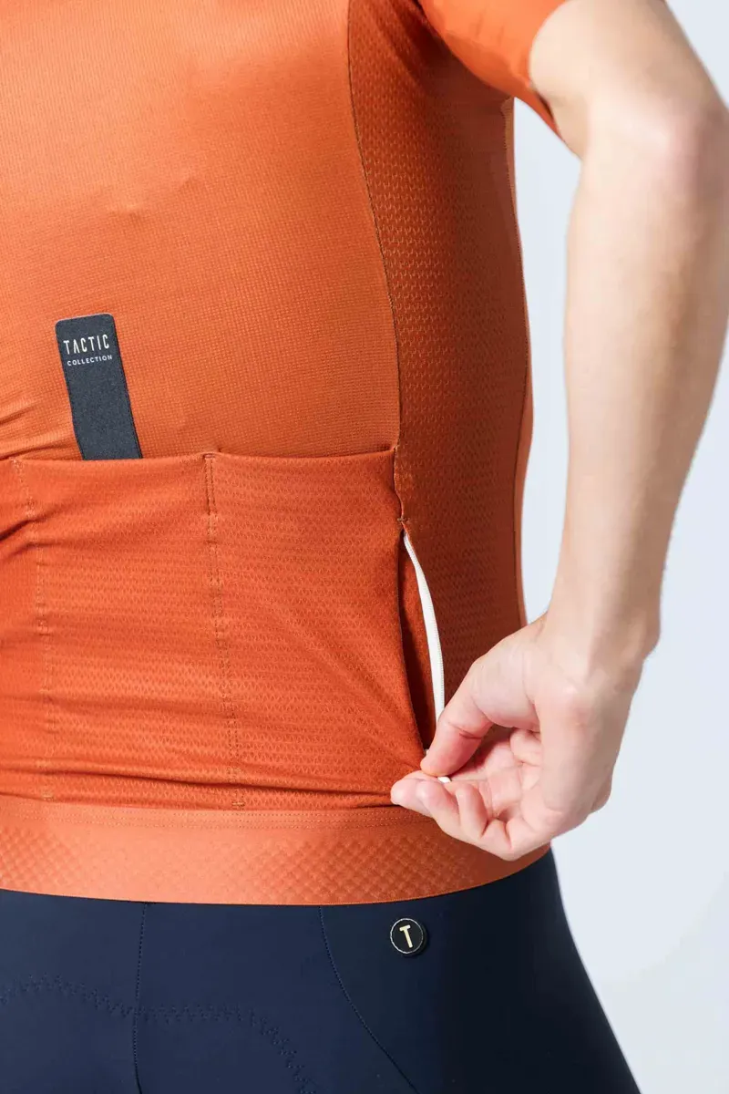 Tactic Sport Signature Essence Short Sleeve Jersey in Chestnut-5