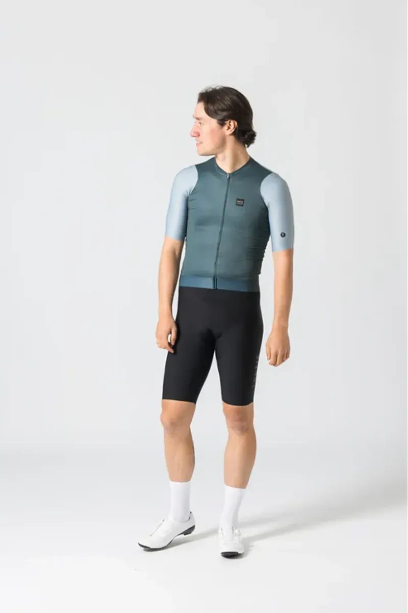 Tactic Sport Signature Essence Short Sleeve Jersey - Dark Grey Blue-2